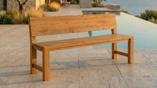 Matahari Teak Gartenbank Arthus Retro