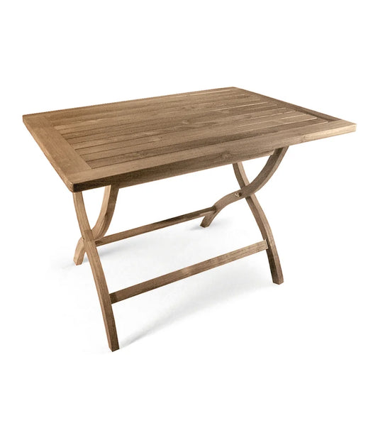 Matahari Teak Klapptisch Hermes eckig