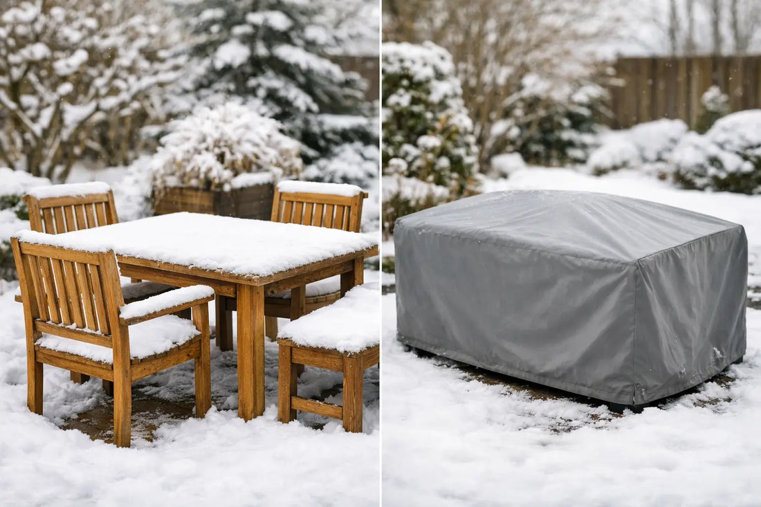 Brauchen Teakmöbel eine Abdeckung im Winter?