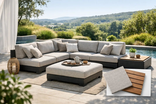 Outdoor Lounge modulare Sitzgruppe richtig wählen