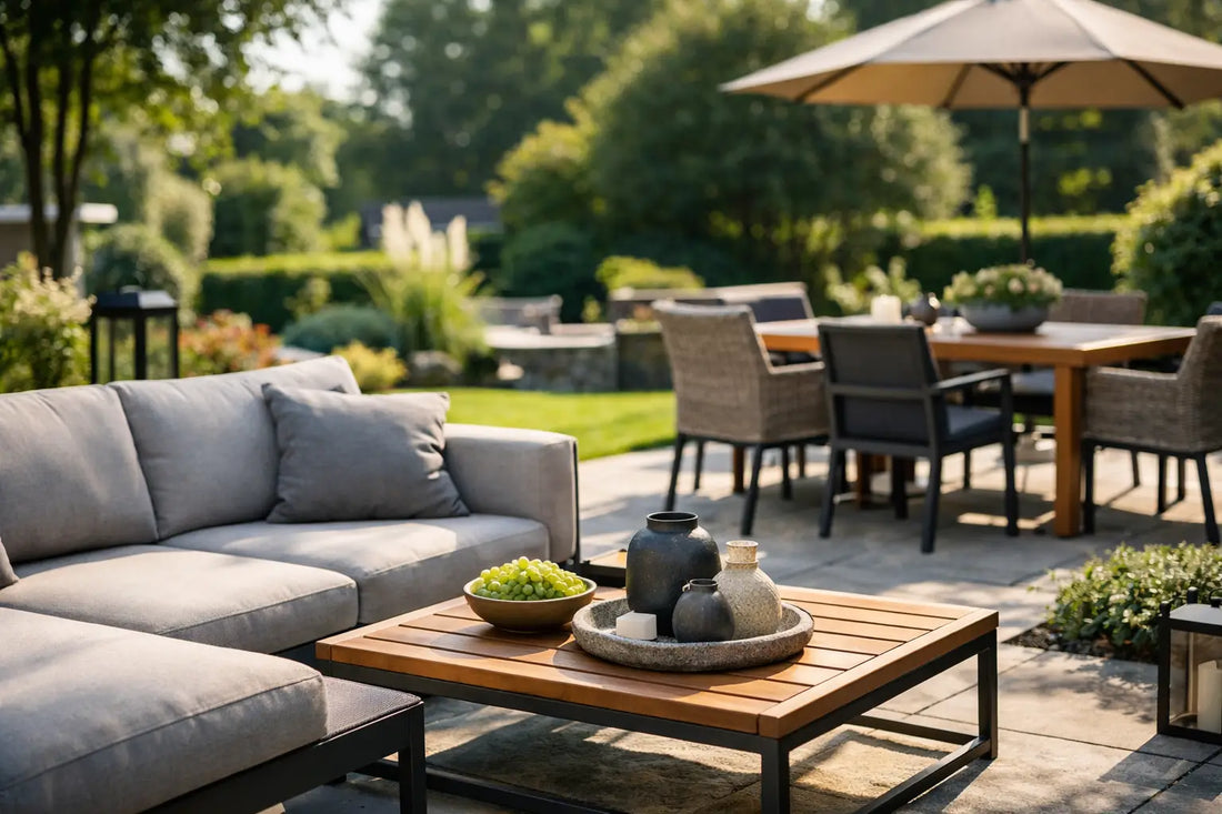 Ratgeber zum Auswählen langlebiger Gartenmöbel