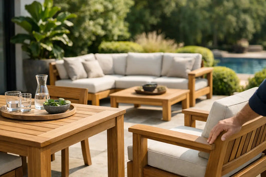 Gartenmöbel aus Teak kaufen - worauf achten?