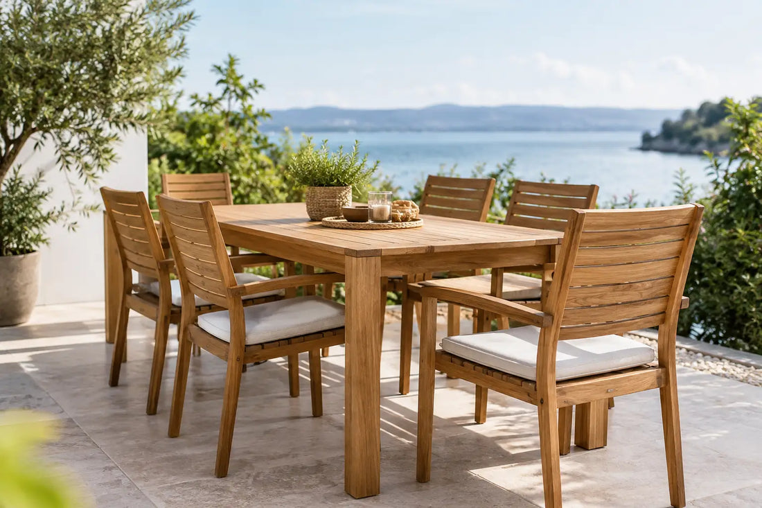 Teakmöbel Test für langlebige Gartenmöbel