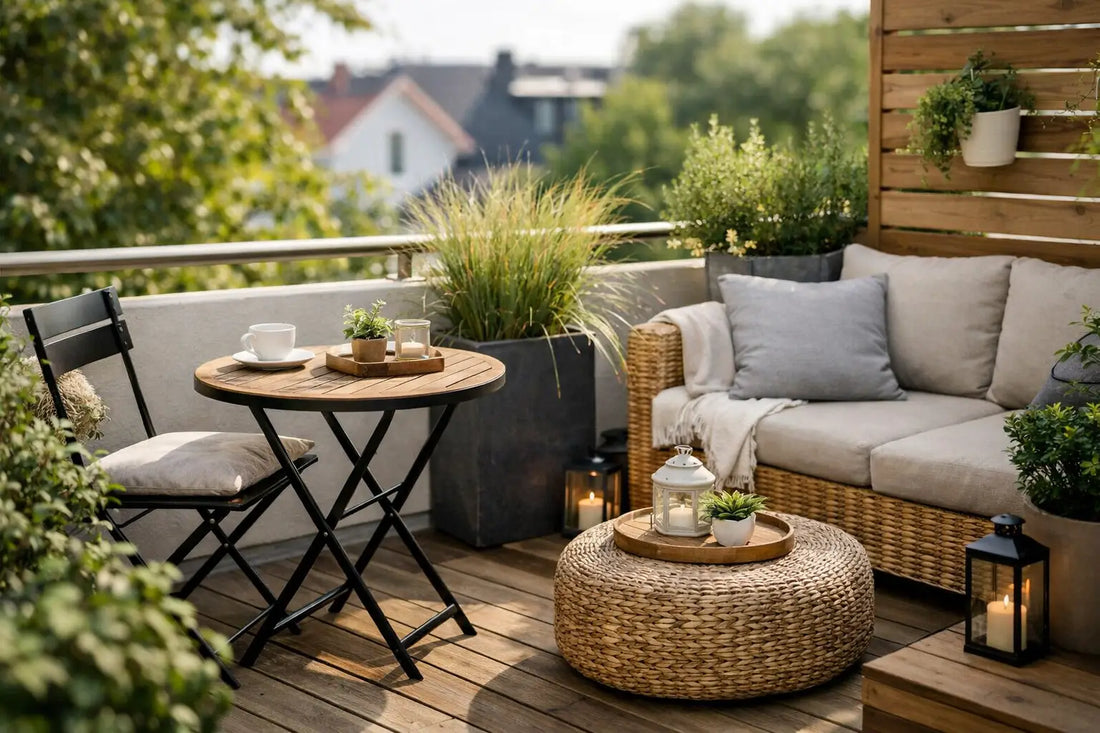 Gartenmöbel für kleine Terrasse richtig wählen