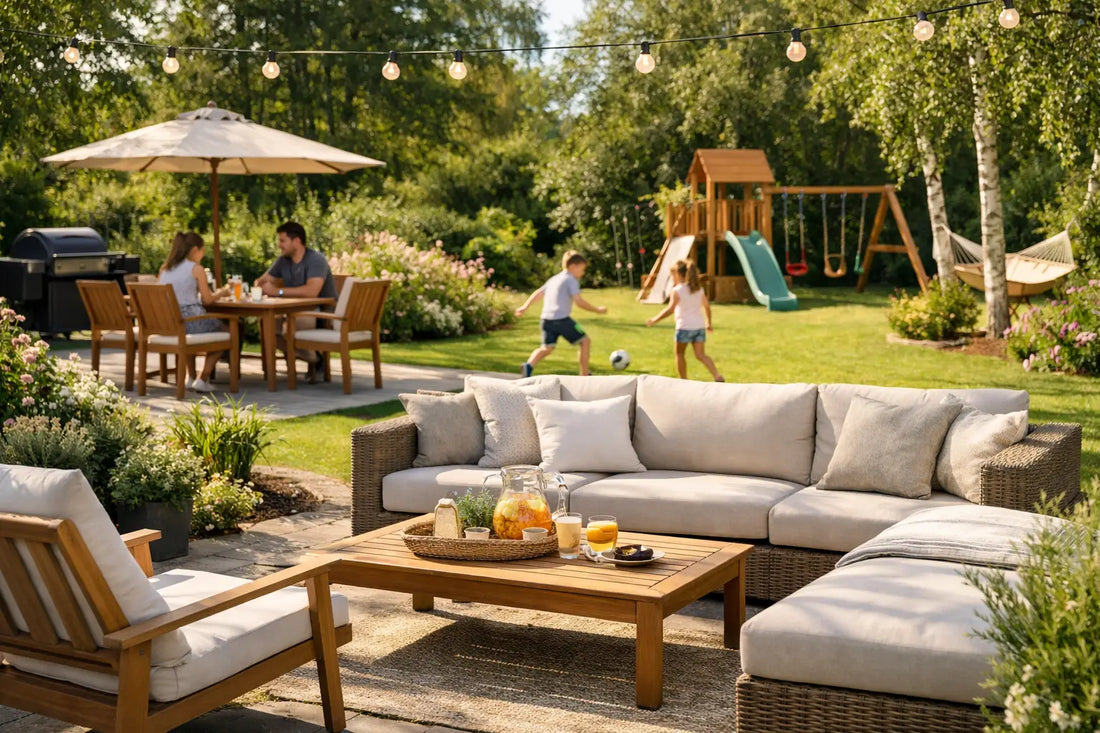 Die besten Gartenmöbel für den Familiengarten
