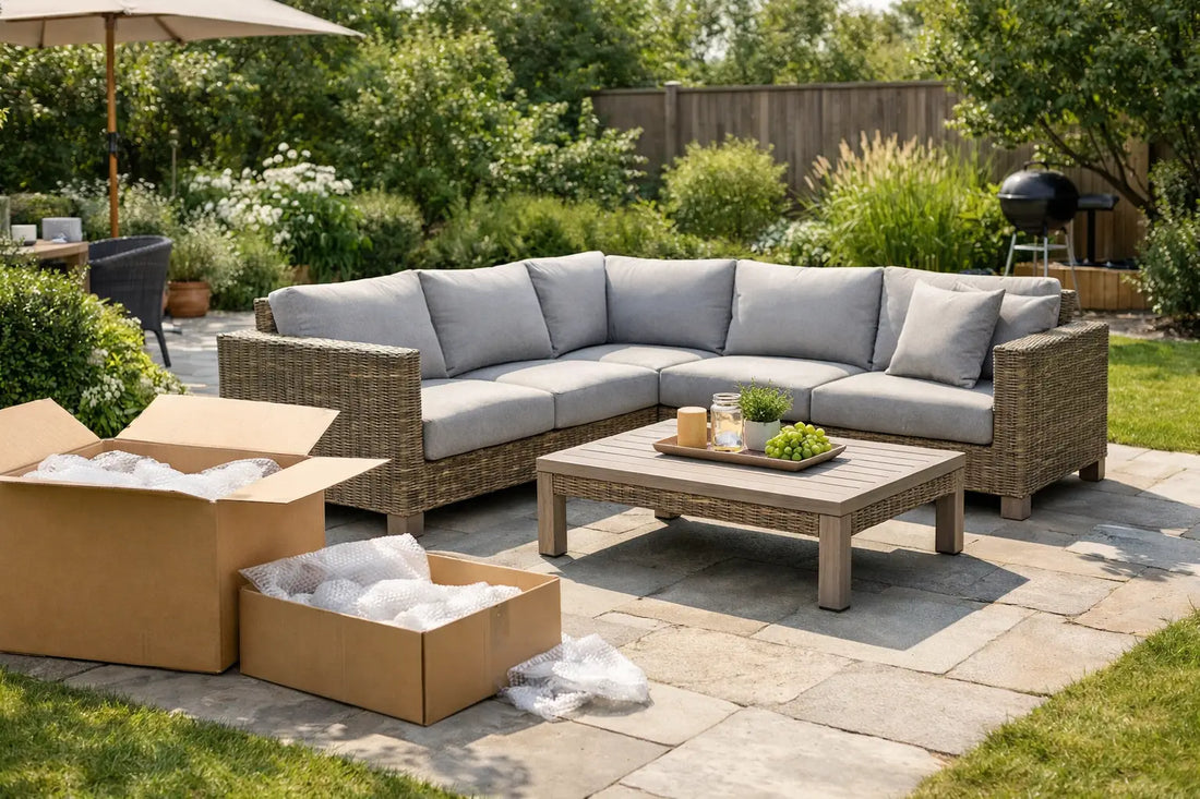 Fertig montierte Gartenmöbel kaufen