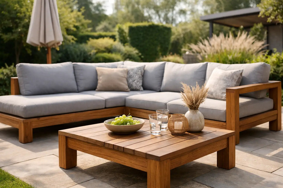 Gartenlounge aus Holz richtig auswählen