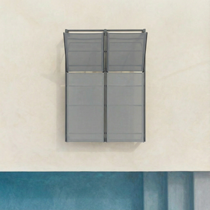 Doppelliege Aquarius Aluminium/Textilene