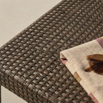 Gartenliege Minerva Aluminium/Polyrattan