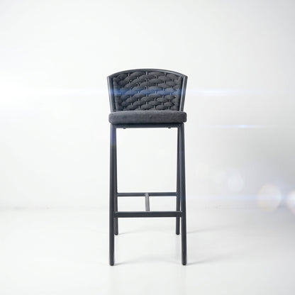 Altai Barhocker Aluminium/Rope