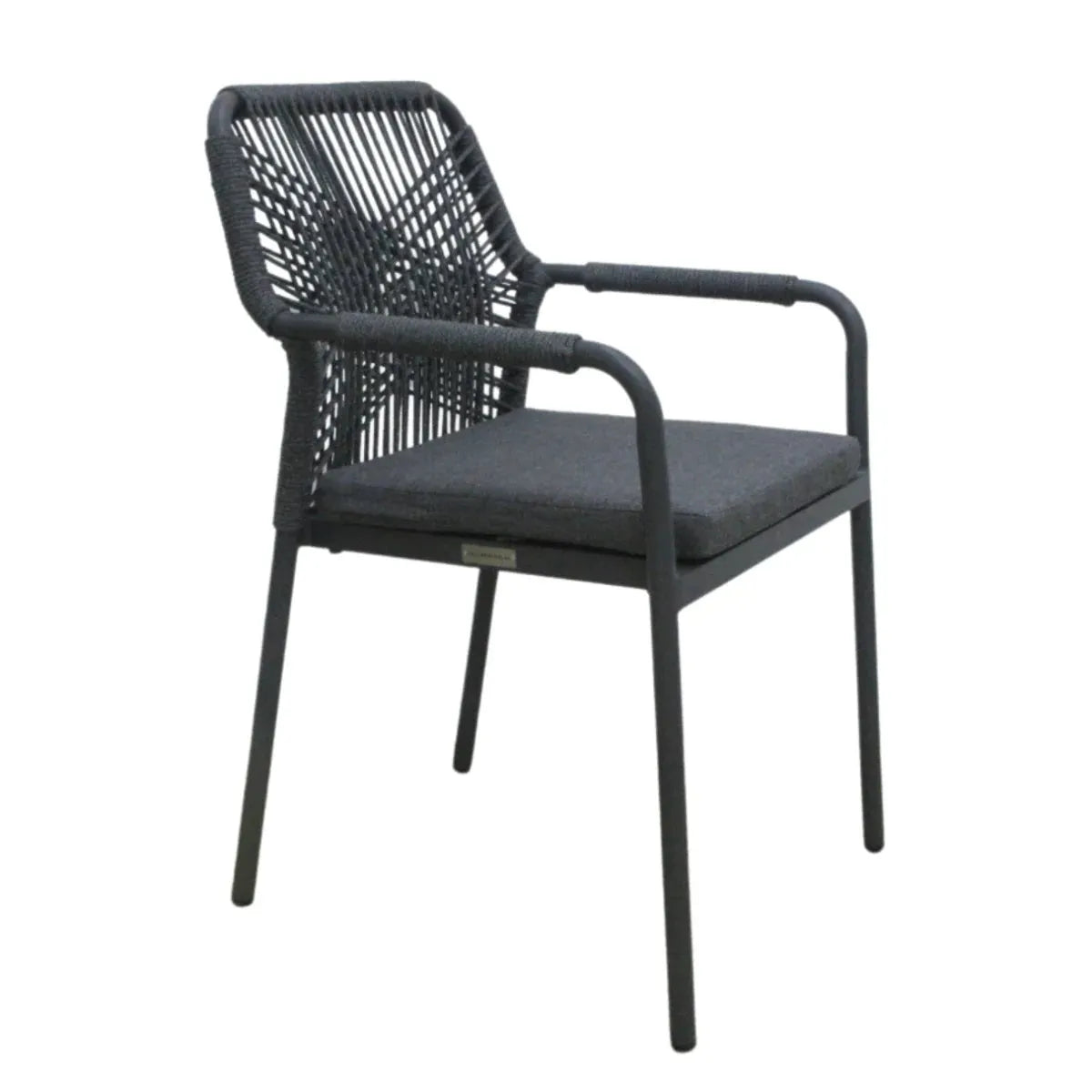 Atlas - Stapelstuhl Aluminium/Seil