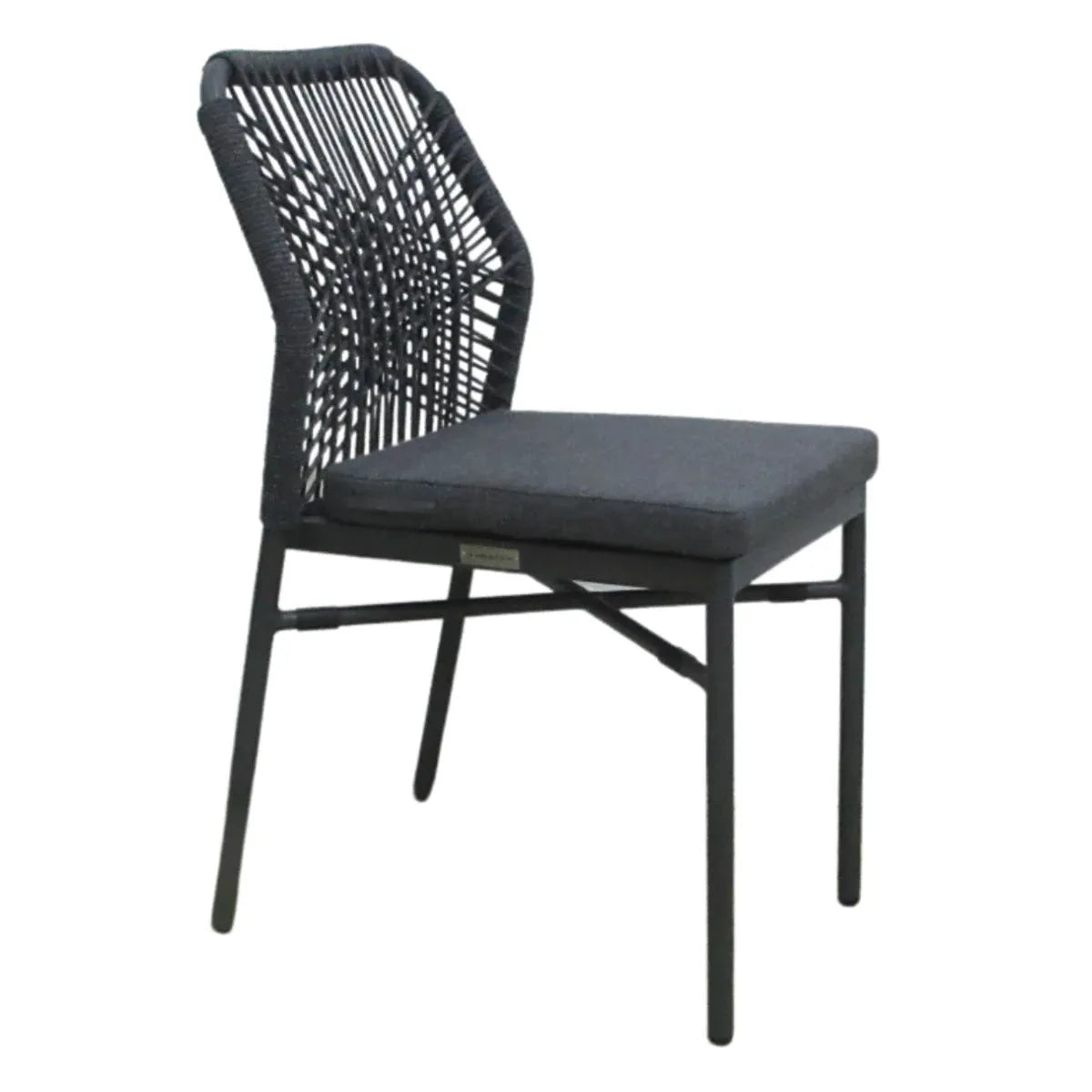 Atlas - Stapelstuhl Aluminium/Seil