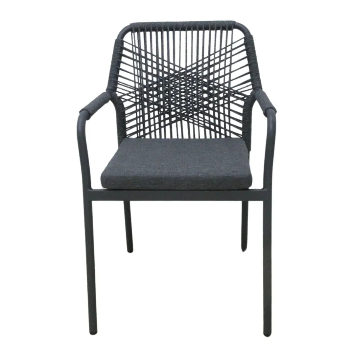 Atlas - Stapelstuhl Aluminium/Seil