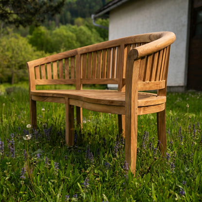 Matahari Teak Gartenbank Banana Comfort