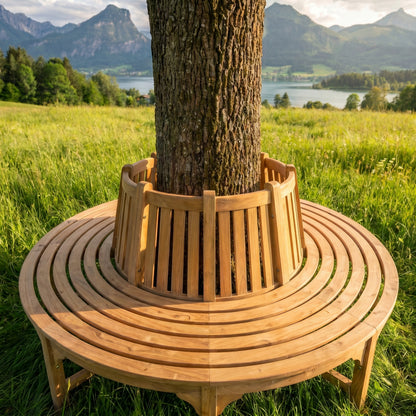 Matahari Teak Baumbank in 2 verschiedenen Größen