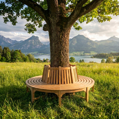 Matahari Teak Baumbank in 2 verschiedenen Größen