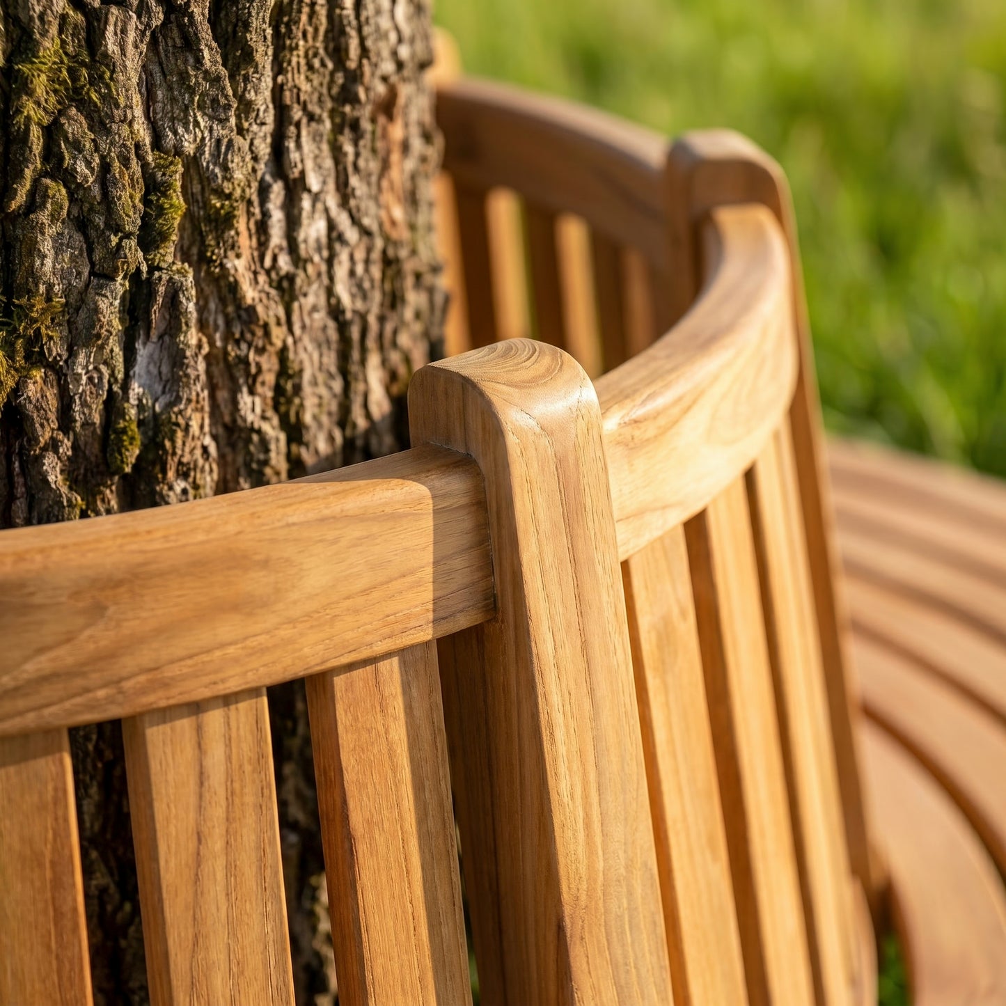 Matahari Teak Baumbank in 2 verschiedenen Größen