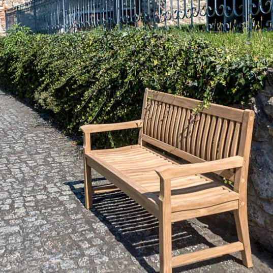 Gartenbank Artemis Teakholz in verschiedenen Größen