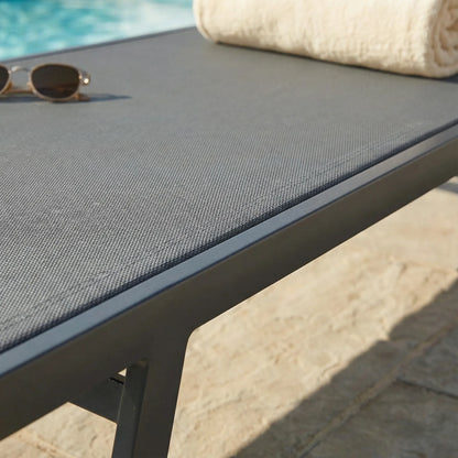 Gartenliege Lyra Aluminium/Textilene