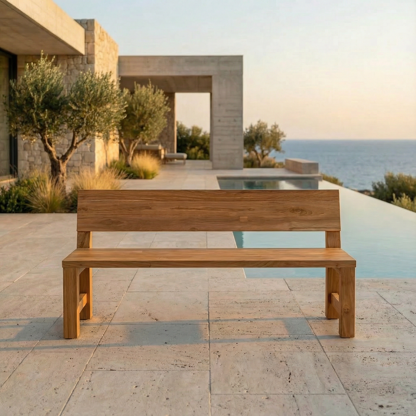 Matahari Teak Gartenbank Arthus Retro