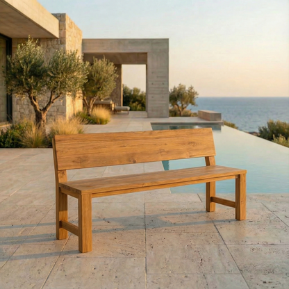 Matahari Teak Gartenbank Arthus Retro