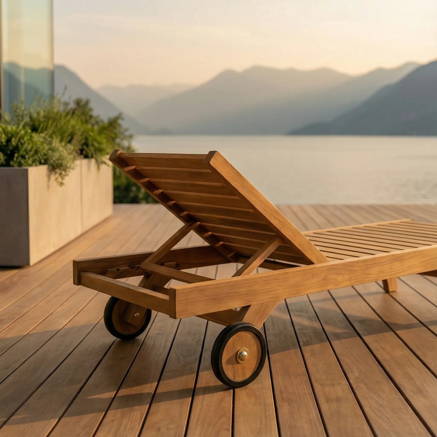 Matahari Teak Gartenliege Princess