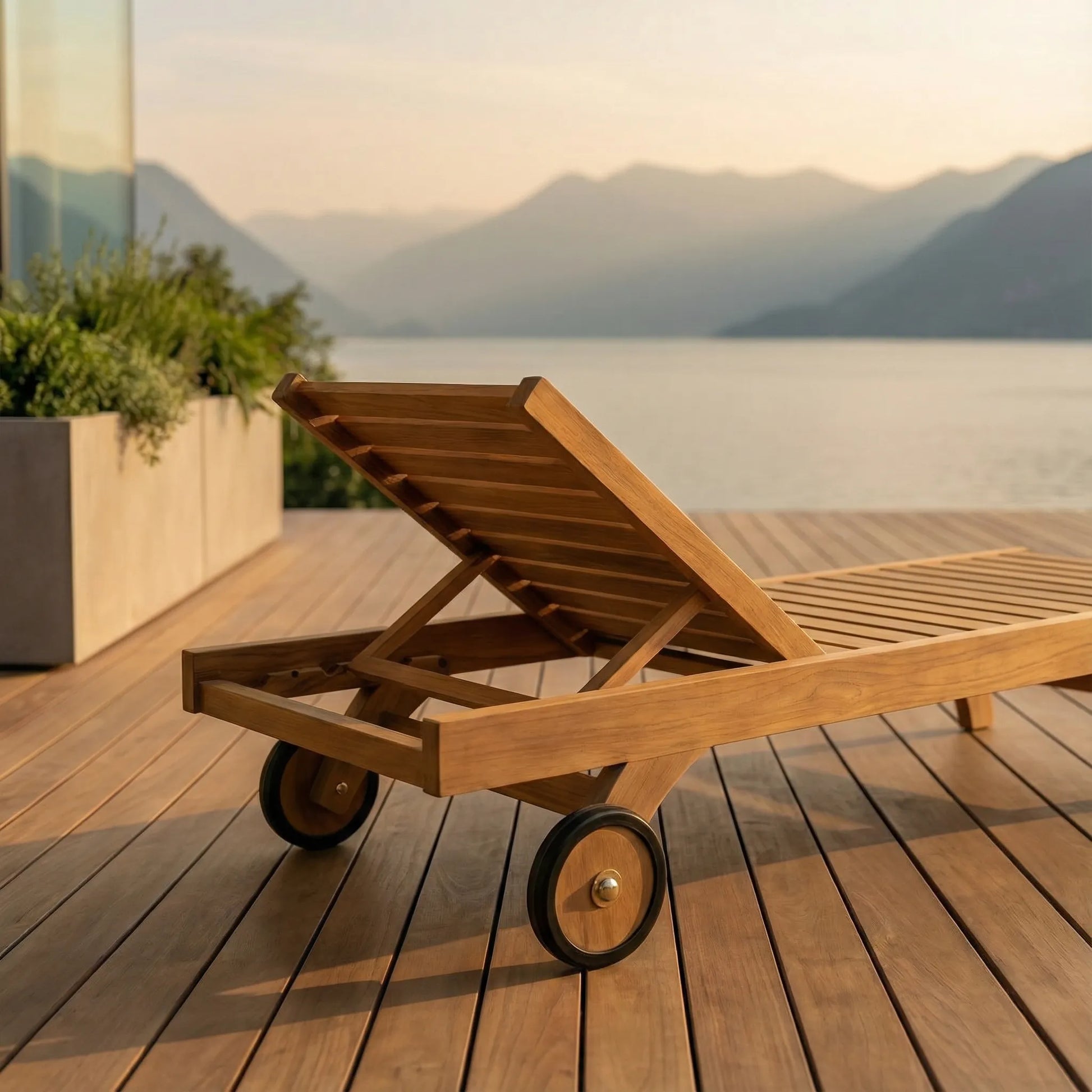 Matahari Teak Gartenliege Princess