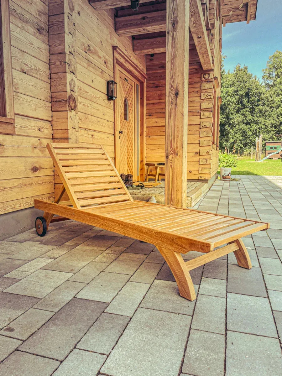 Matahari Teak Gartenliege Princess