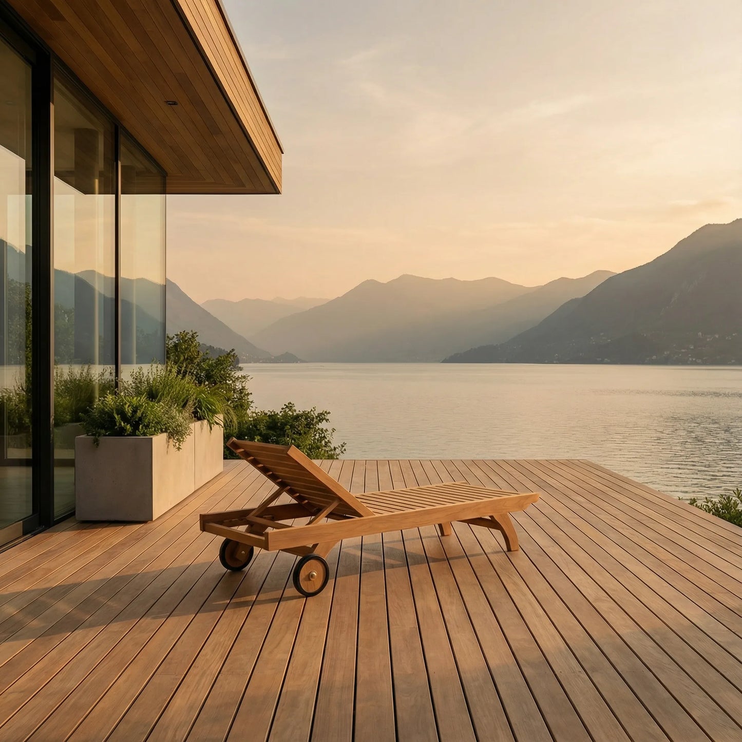 Matahari Teak Gartenliege Princess