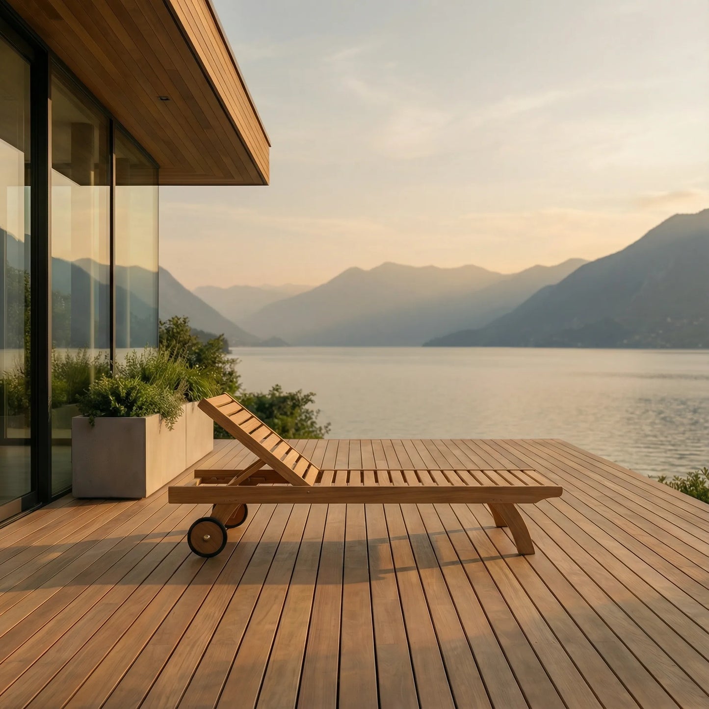 Matahari Teak Gartenliege Princess