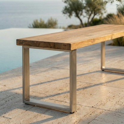 Matahari Teak Hockerbank Arthus Fusion