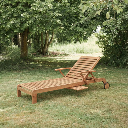 Matahari Teak Komfort Gartenliege Royal Princess