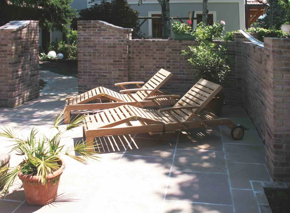 Matahari Teak Komfort Gartenliege Royal Princess