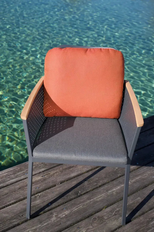 Ural - Stapelsessel Aluminium/Textilene