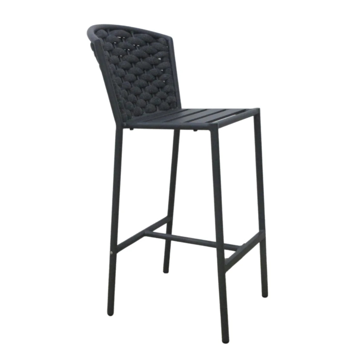 Altai Barhocker Aluminium/Rope