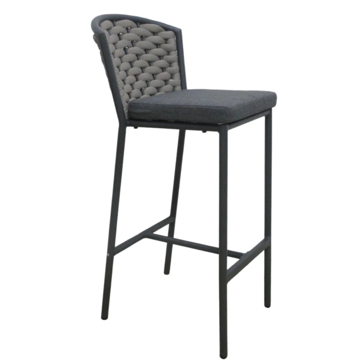 Altai Barhocker Aluminium/Rope