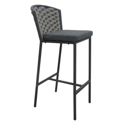 Altai Barhocker Aluminium/Rope