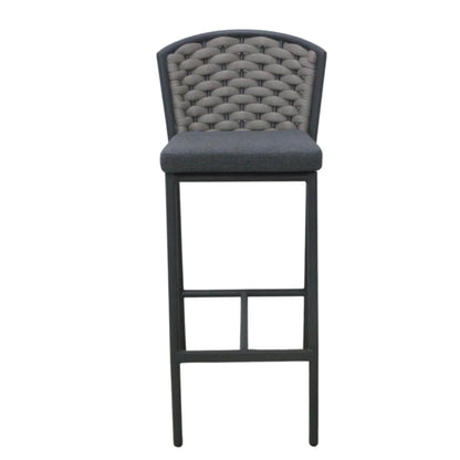 Altai Barhocker Aluminium/Rope