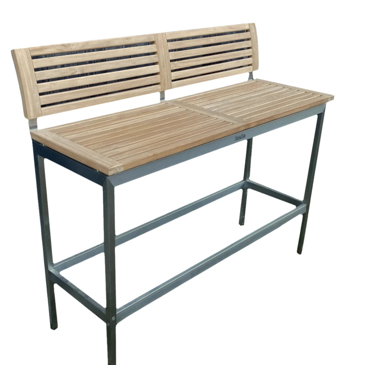 Barbank Centauri 120 cm Teakholz/Edelstahl