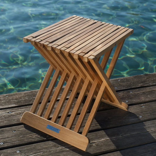 Beistelltisch Hekate klappbar Teakholz