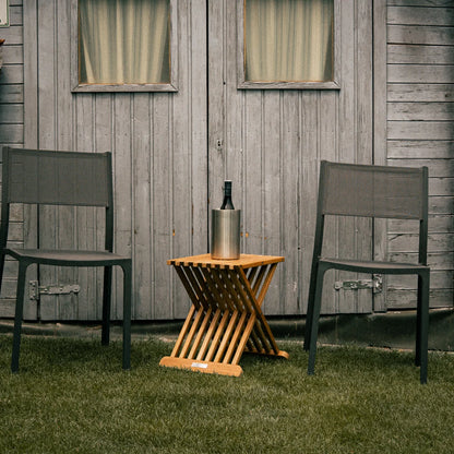 Beistelltisch Hekate klappbar Teakholz