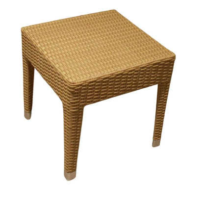 Beistelltisch Minerva Aluminium/Polyrattan