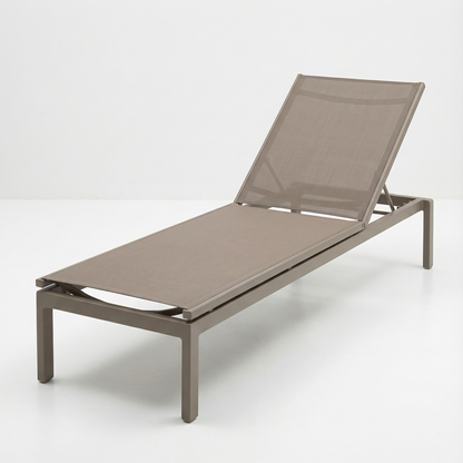 Gartenliege Aquarius Aluminium/Textilene