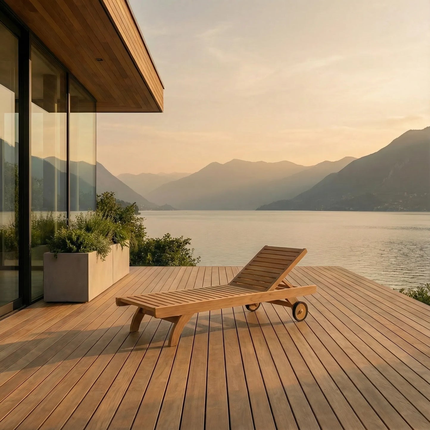 Matahari Teak Gartenliege Princess