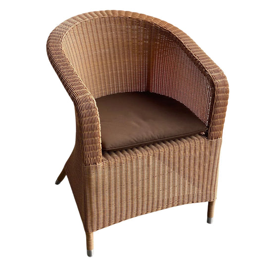 Gartensessel Rumba Aluminium/Polyrattan beige