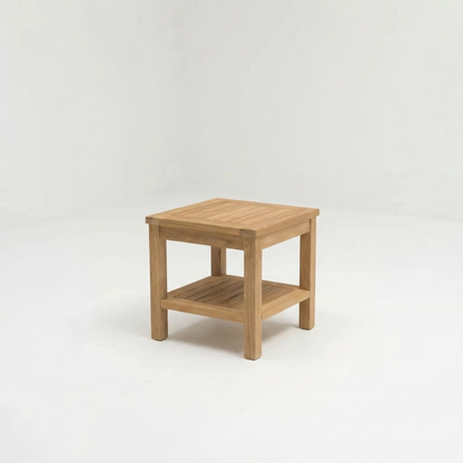 Matahari Teak Beistelltisch Aphrodite mit Ablage