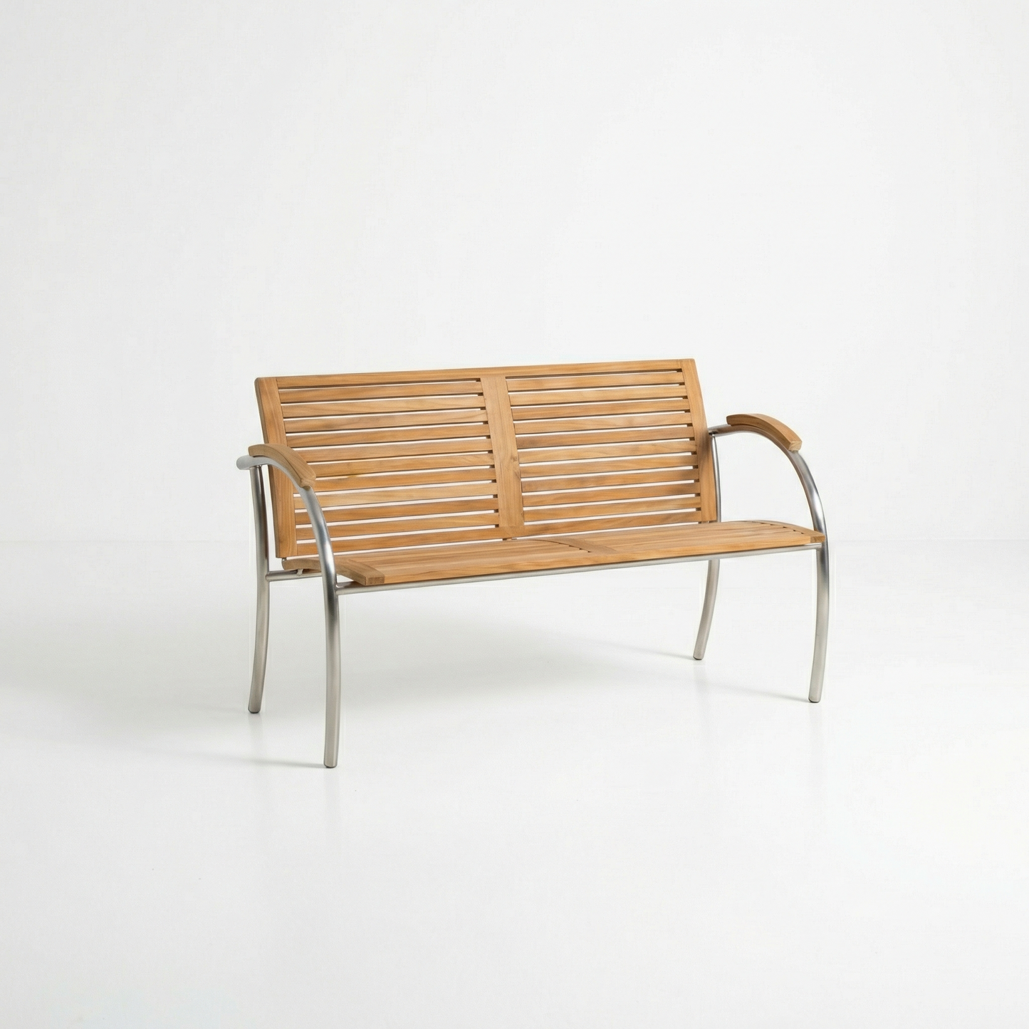 Gartenbank Ariane 3-Sitzer Teakholz/Edelstahl