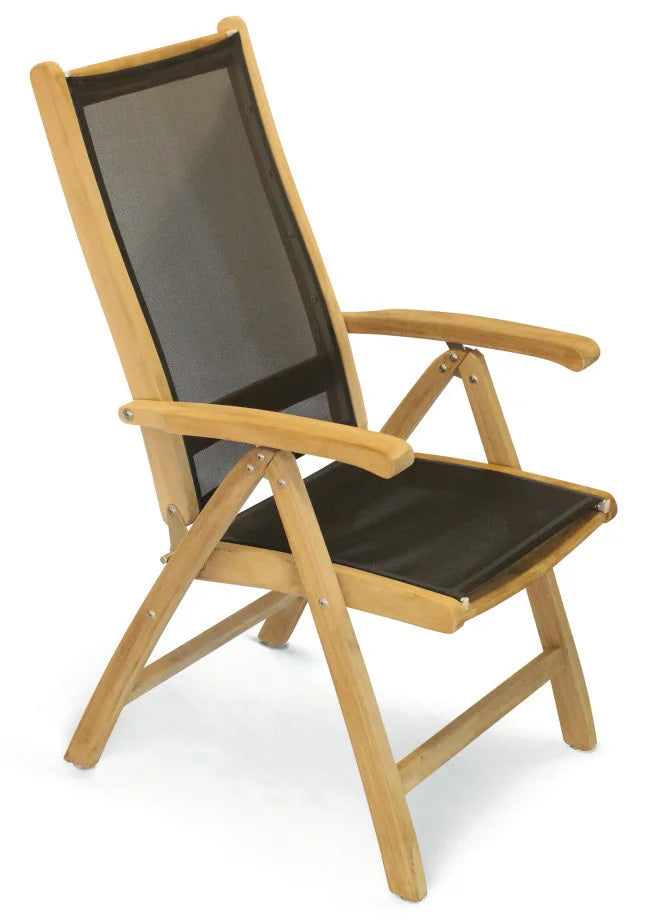 Klappsessel Artemis Teakholz/Textilene