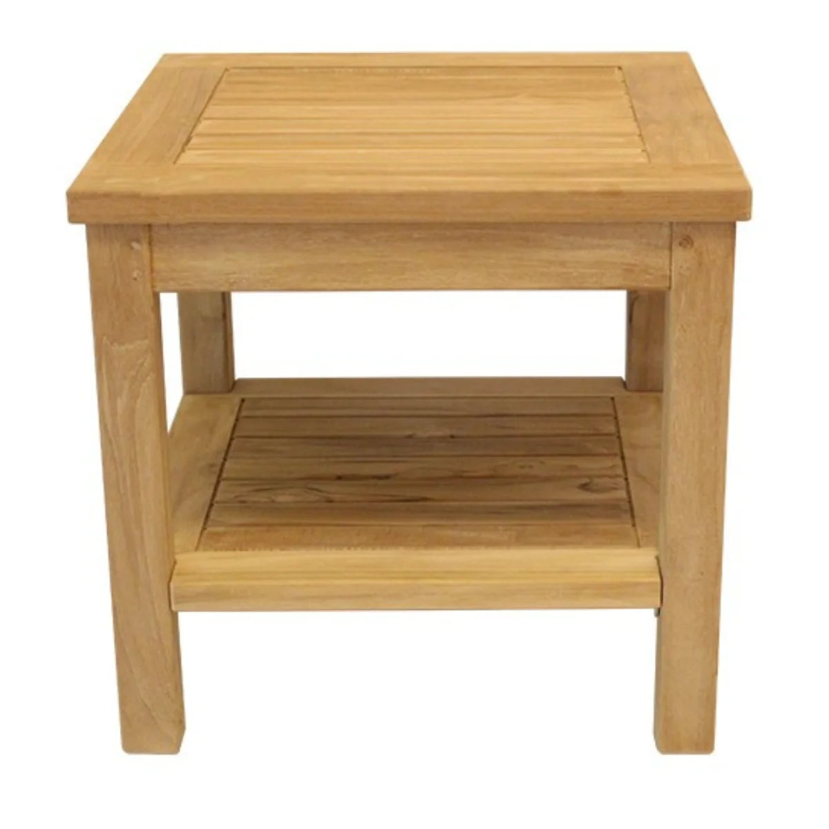 Matahari Teak Beistelltisch Aphrodite mit Ablage