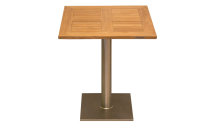 Tischgestell BASE Edelstahl 40x40 cm